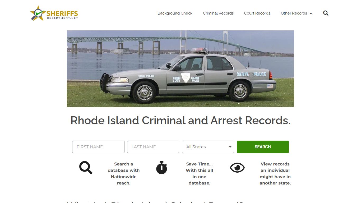 Rhode Island Criminal and Arrest Records ...